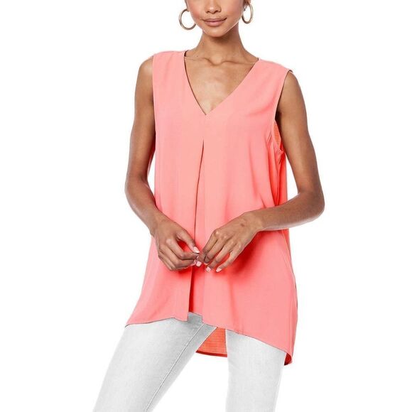 FEVER Ladies Versatile High-Low Sleeveless Tunic: Size - Small Only - Picture 5 of 7